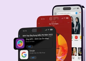 Zing MP3 là nền tảng nhạc số duy nhất góp mặt trong BXH App Store 2022