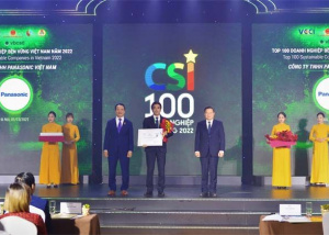 Panasonic Việt Nam được vinh danh trong Top 100 Doanh nghiệp Bền vững
