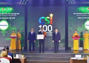 Panasonic Việt Nam được vinh danh trong Top 100 Doanh nghiệp Bền vững