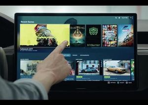 Tesla đưa nền tảng chơi game Steam lên xe điện