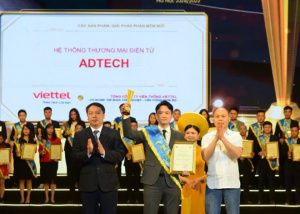 Hệ thống Thương mại điện tử Adtech được vinh danh tại Giải thưởng Sao Khuê 2022