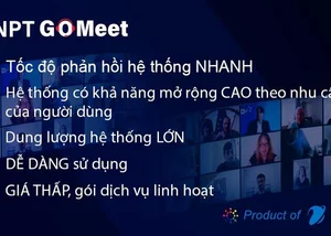 VNPT GoMeet - dịch vụ họp trực tuyến trên nền điện toán đám mây hàng đầu Việt Nam