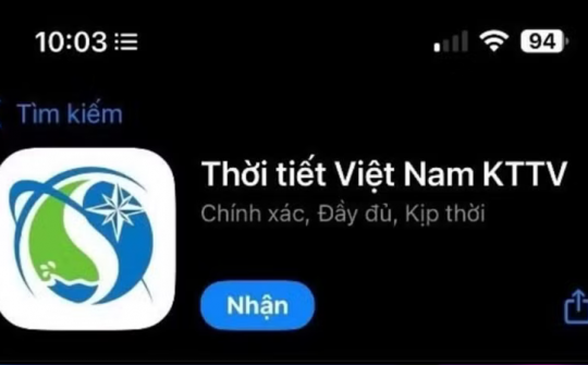 Ra mắt ứng dụng thời tiết Việt Nam theo vị trí người dùng
