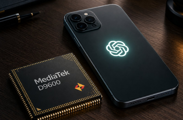 Smartphone AI đầu tiên của OpenAI có thể dùng chip MediaTek