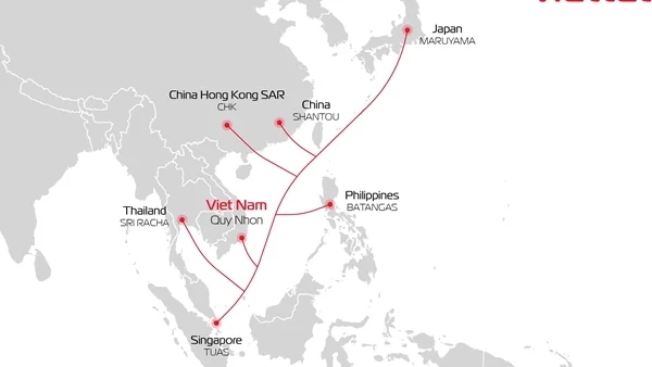 Viettel công bố cập bờ tuyến cáp ADC, băng thông lớn nhất Việt Nam